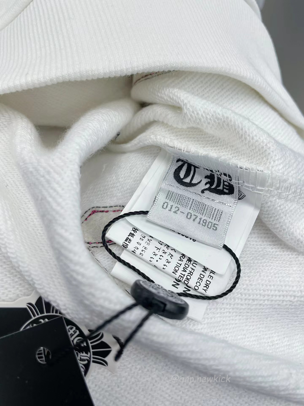 Chrome Hearts Multi Color Cross Hoodie Black White Gray (4) - www.newkick.vip